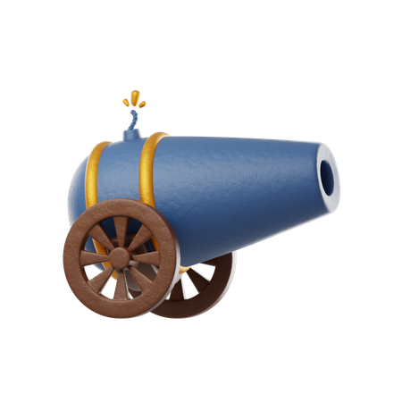 Cannon  3D Icon