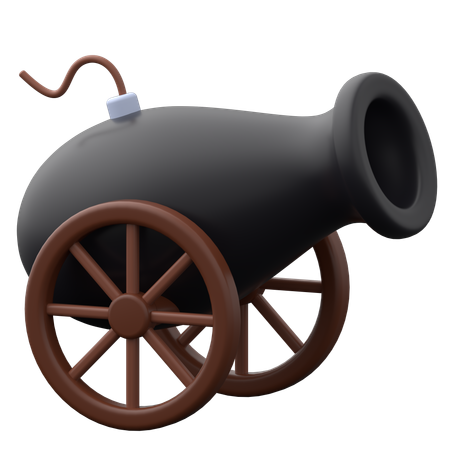 Cannon  3D Icon