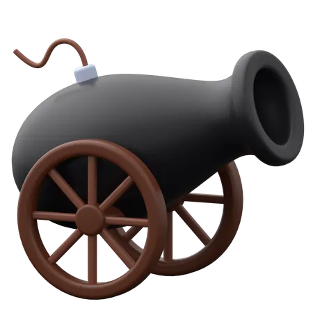 Cannon  3D Icon