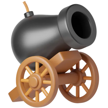 Cannon  3D Icon