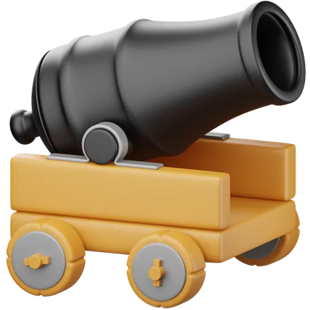 Cannon  3D Icon