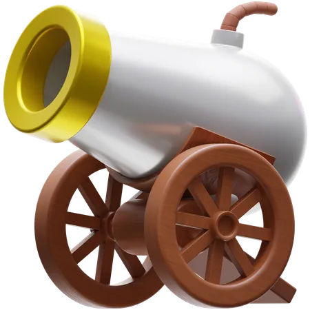 Cannon  3D Icon