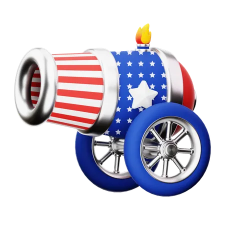 Cannon  3D Icon