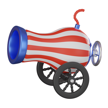 Cannon  3D Icon