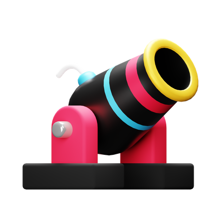 Cannon  3D Icon