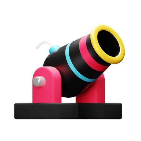 Cannon  3D Icon