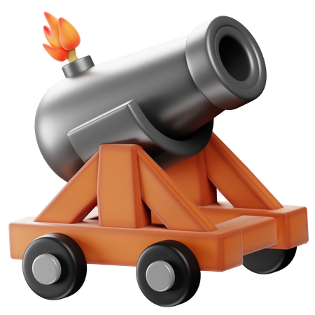 Cannon  3D Icon