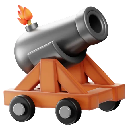 Cannon  3D Icon