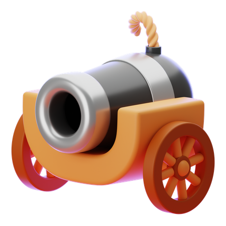 Cannon  3D Icon