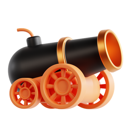 Cannon  3D Icon