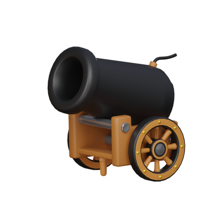 Cannon  3D Icon