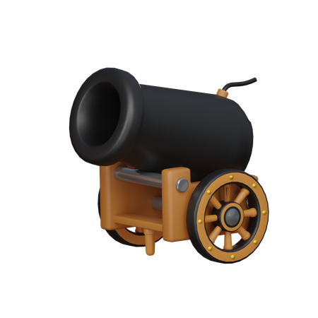 Cannon  3D Icon