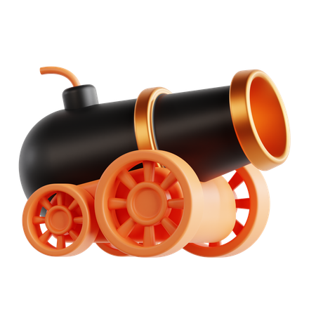 Cannon 3D Icon