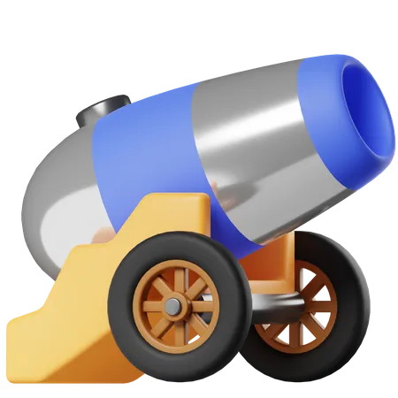 Cannon Ball  3D Icon