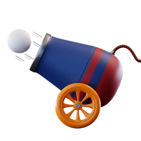 Cannon Ball  3D Icon