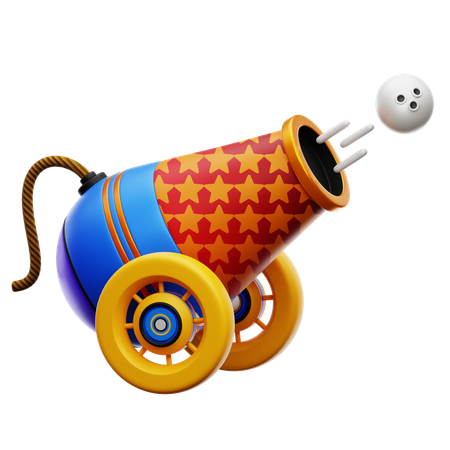 Cannon Ball  3D Icon