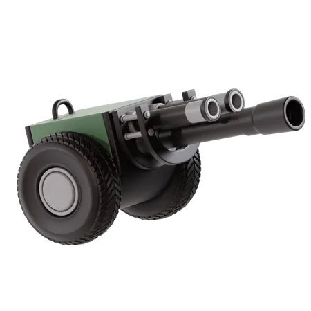 Cannon Bomb  3D Icon