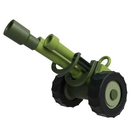 Cannon Bomb  3D Icon