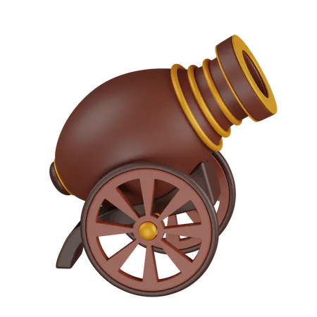 Cannon Ramadan  3D Icon