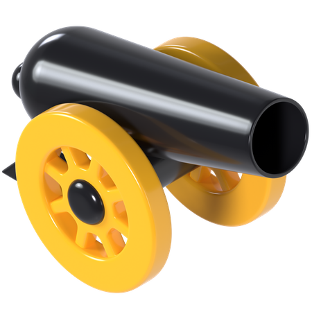 Cannon Tank  3D Icon