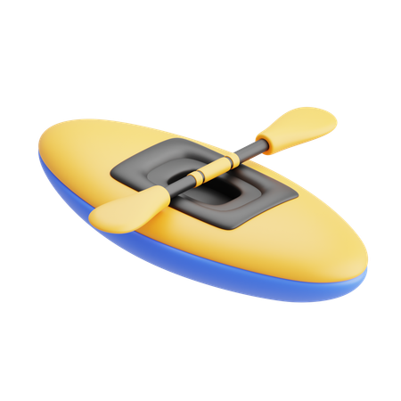 Canoa  3D Icon