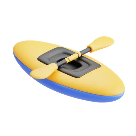 Canoa  3D Icon