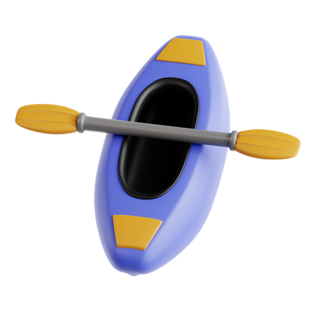 Canoë  3D Icon