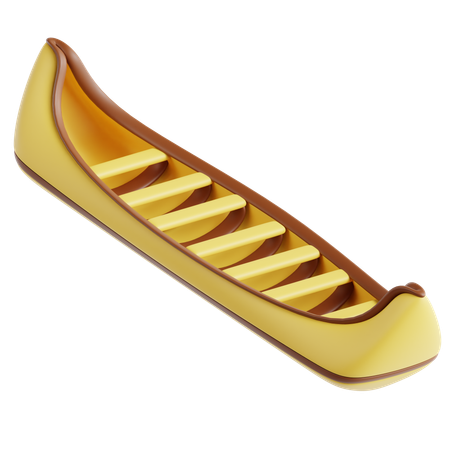 Canoë  3D Icon