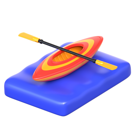 Canoe  3D Icon