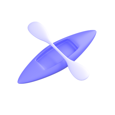 Canoe  3D Icon