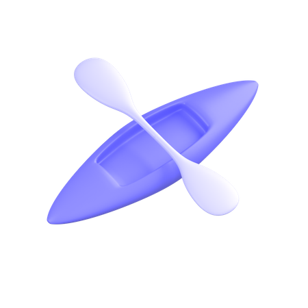 Canoe  3D Icon