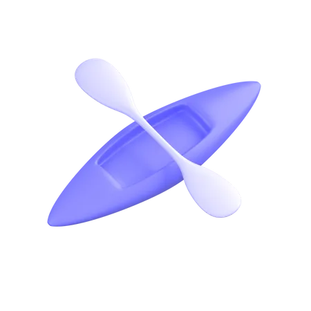 Canoe  3D Icon