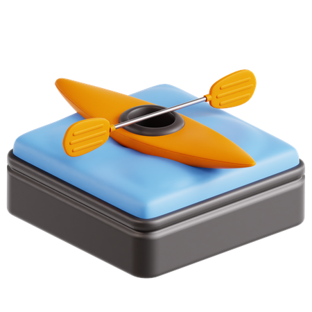 Canoe  3D Icon