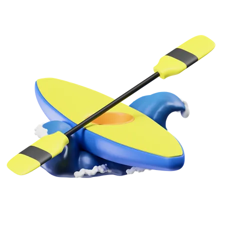 Canoe  3D Icon