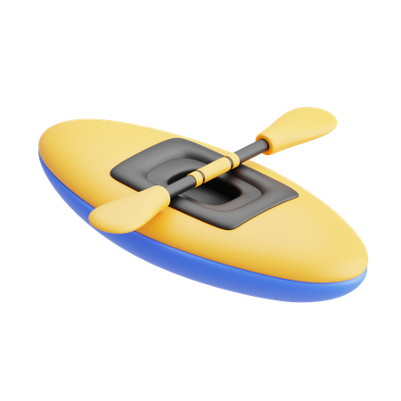 Canoe  3D Icon