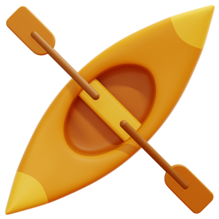 Canoe  3D Icon