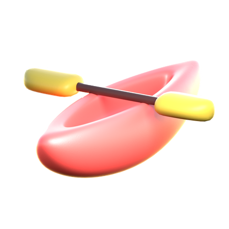 Canoë  3D Icon