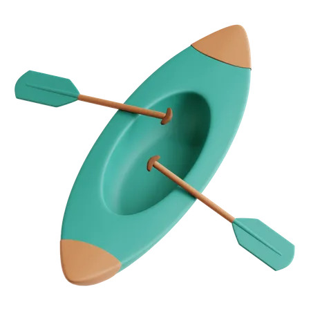 Canoe  3D Icon