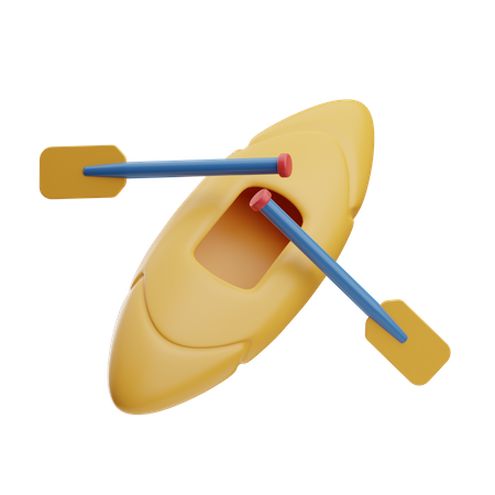 Canoe  3D Icon