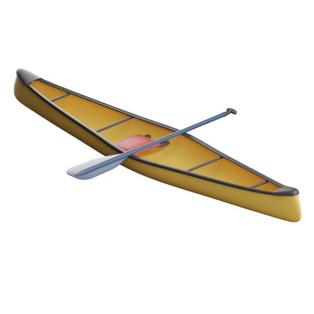 Canoe Sprint  3D Icon