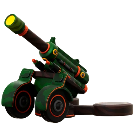 Canon d'artillerie  3D Icon
