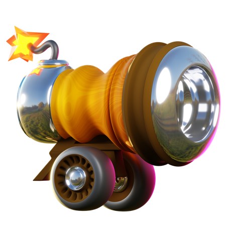Canon de pirate  3D Icon