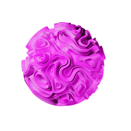 Cañón rosa  3D Icon