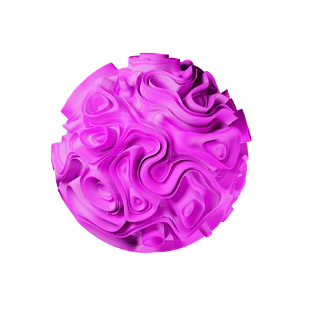 Cañón rosa  3D Icon