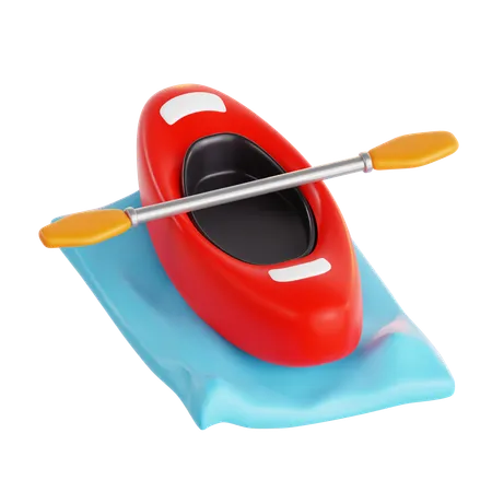 Canoë  3D Icon