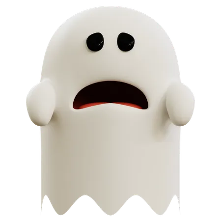 Fantasma cansado  3D Icon