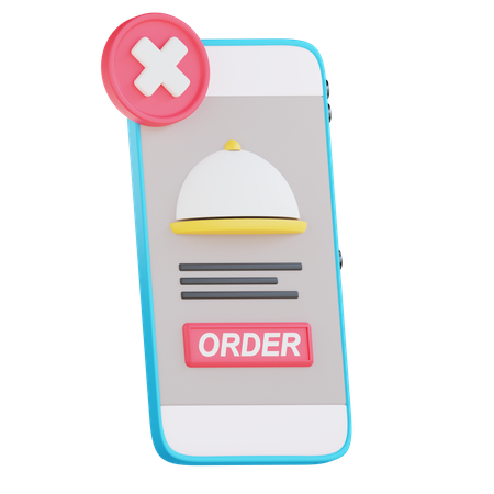 Cant Take Order  3D Icon