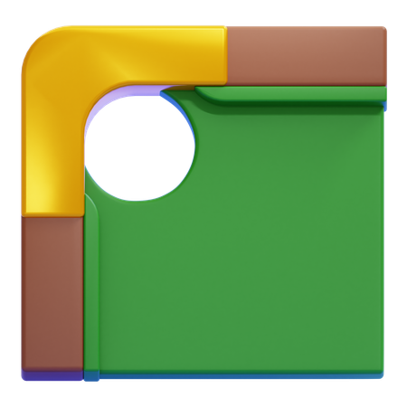 Canto de bolso  3D Icon