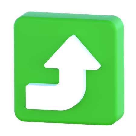 Canto superior direito  3D Icon