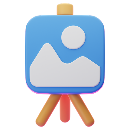 Canvas  3D Icon